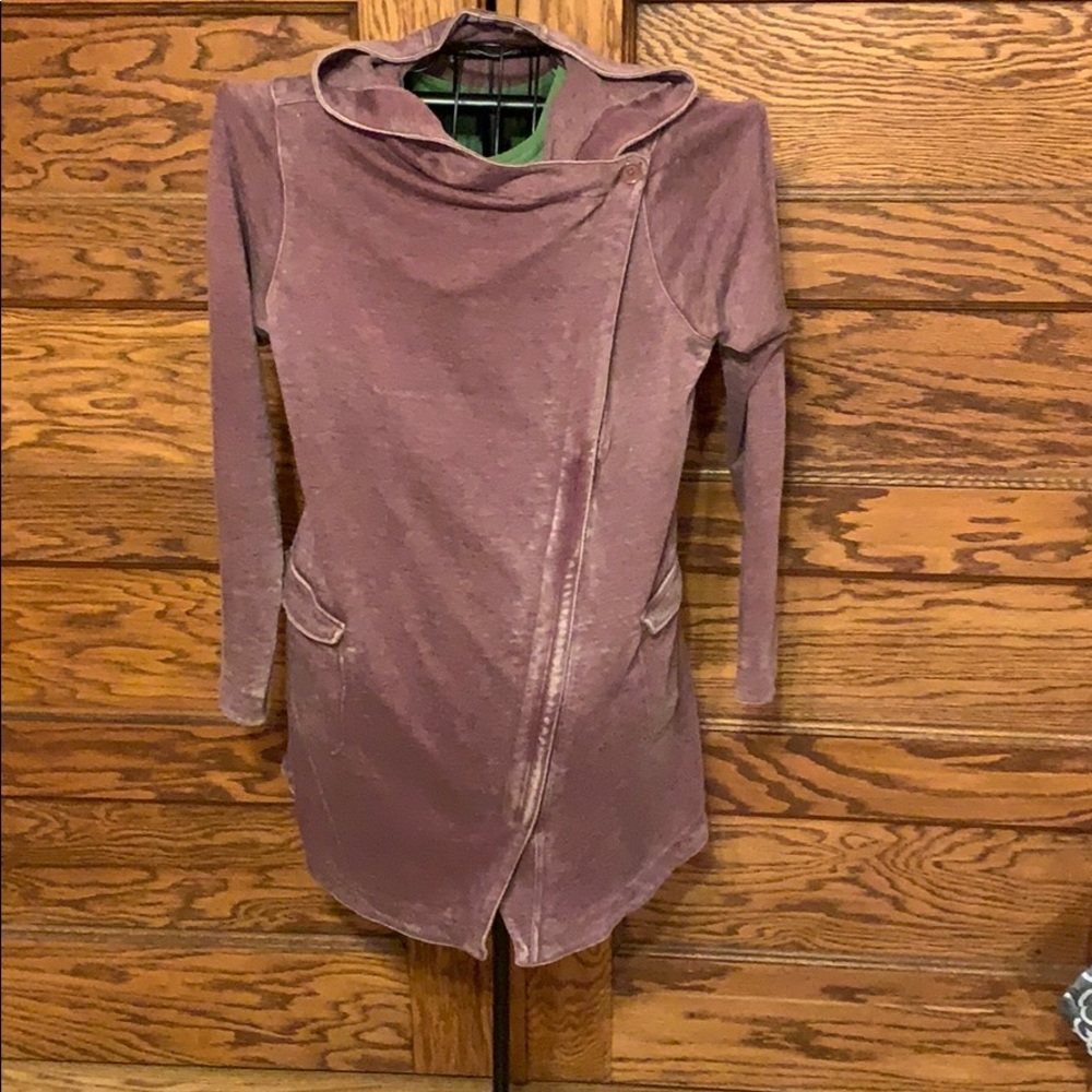 Women’s sweatshirt material jacket